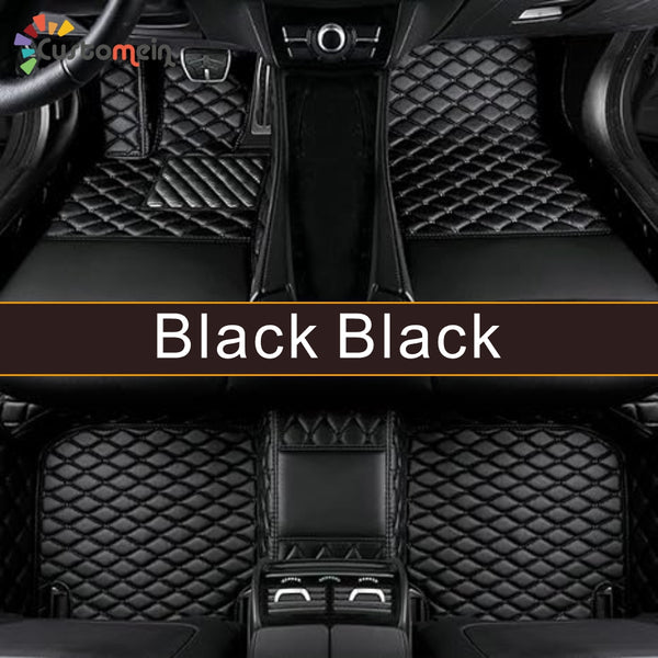 Custom Car Floor Mat in Leather Custom Car Mats Customein